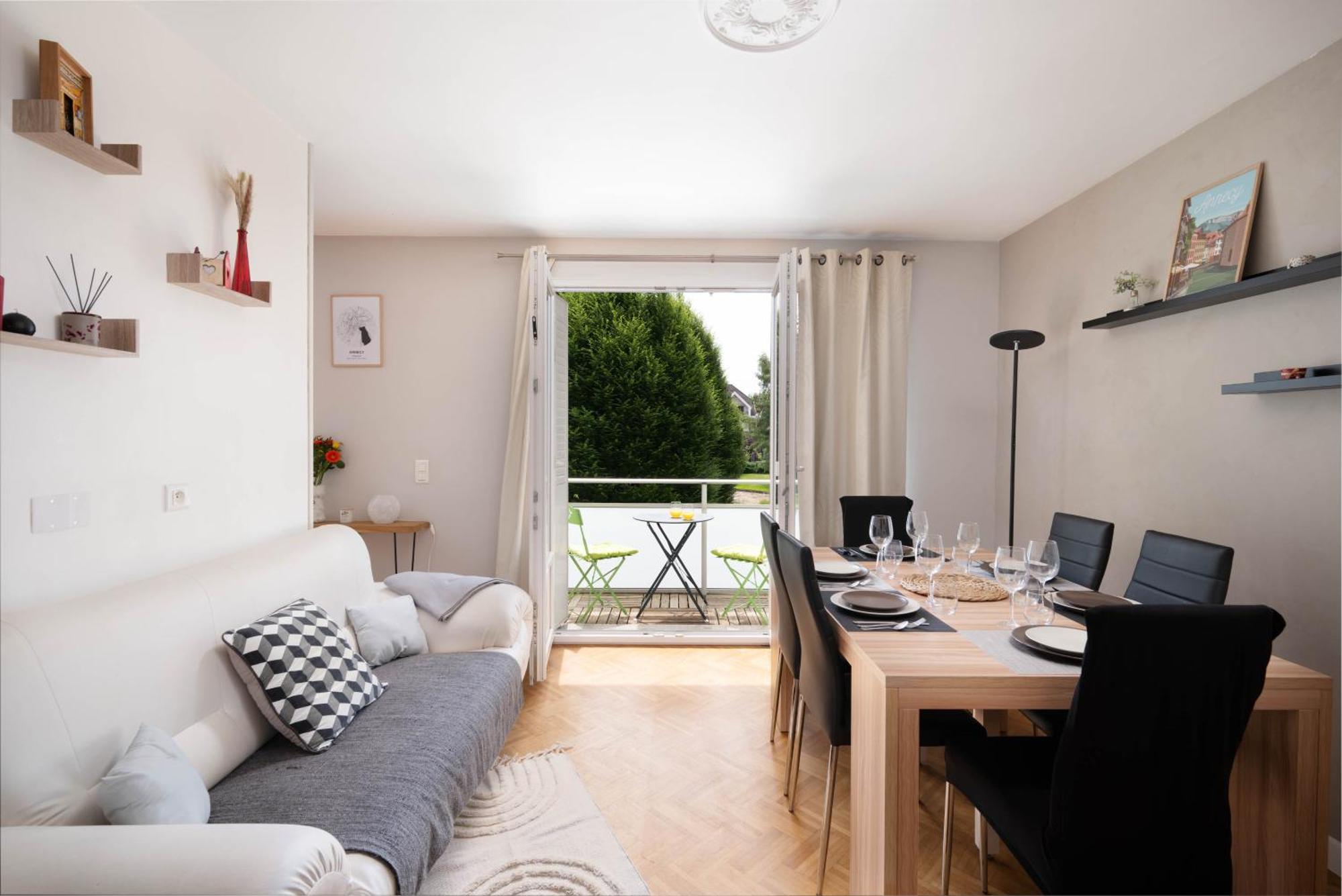 Appartement Cosy 6 Pers Pres Du Lac Avec Garage Annecy Exterior photo